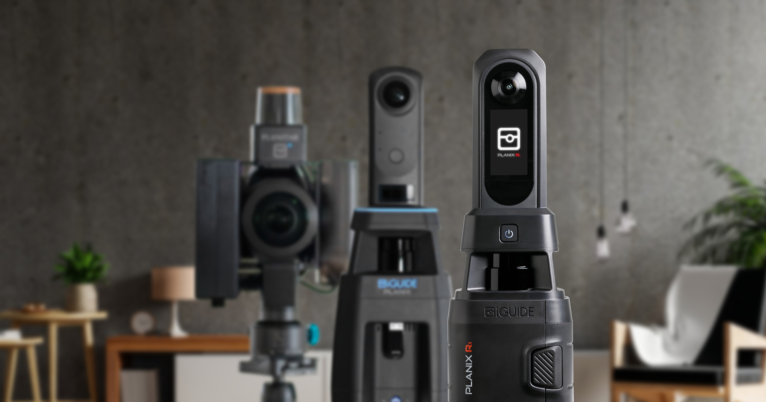 photo - Three generations of PLANIX Camera Systems