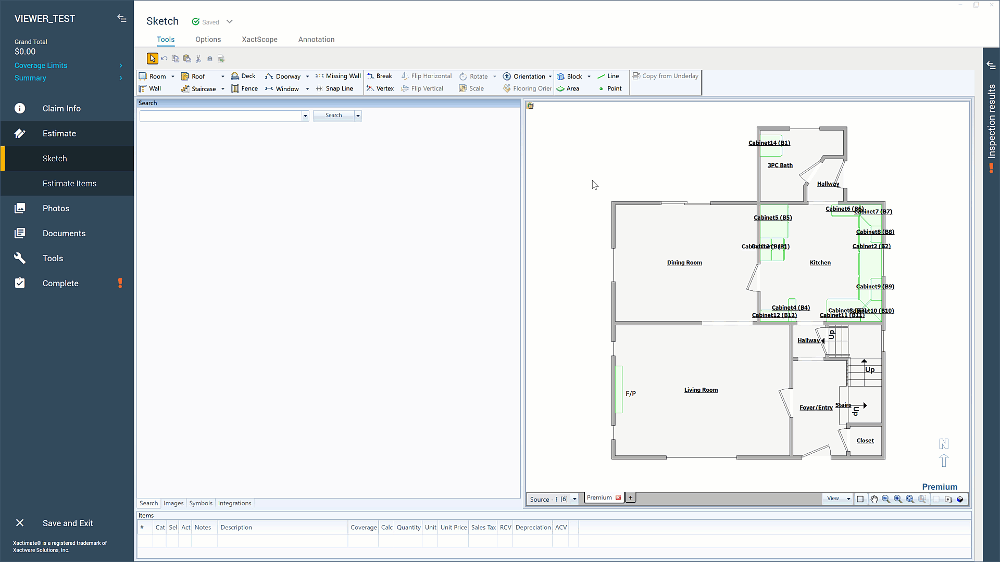 gif - iGUIDE tour in Verisk Xactimate 