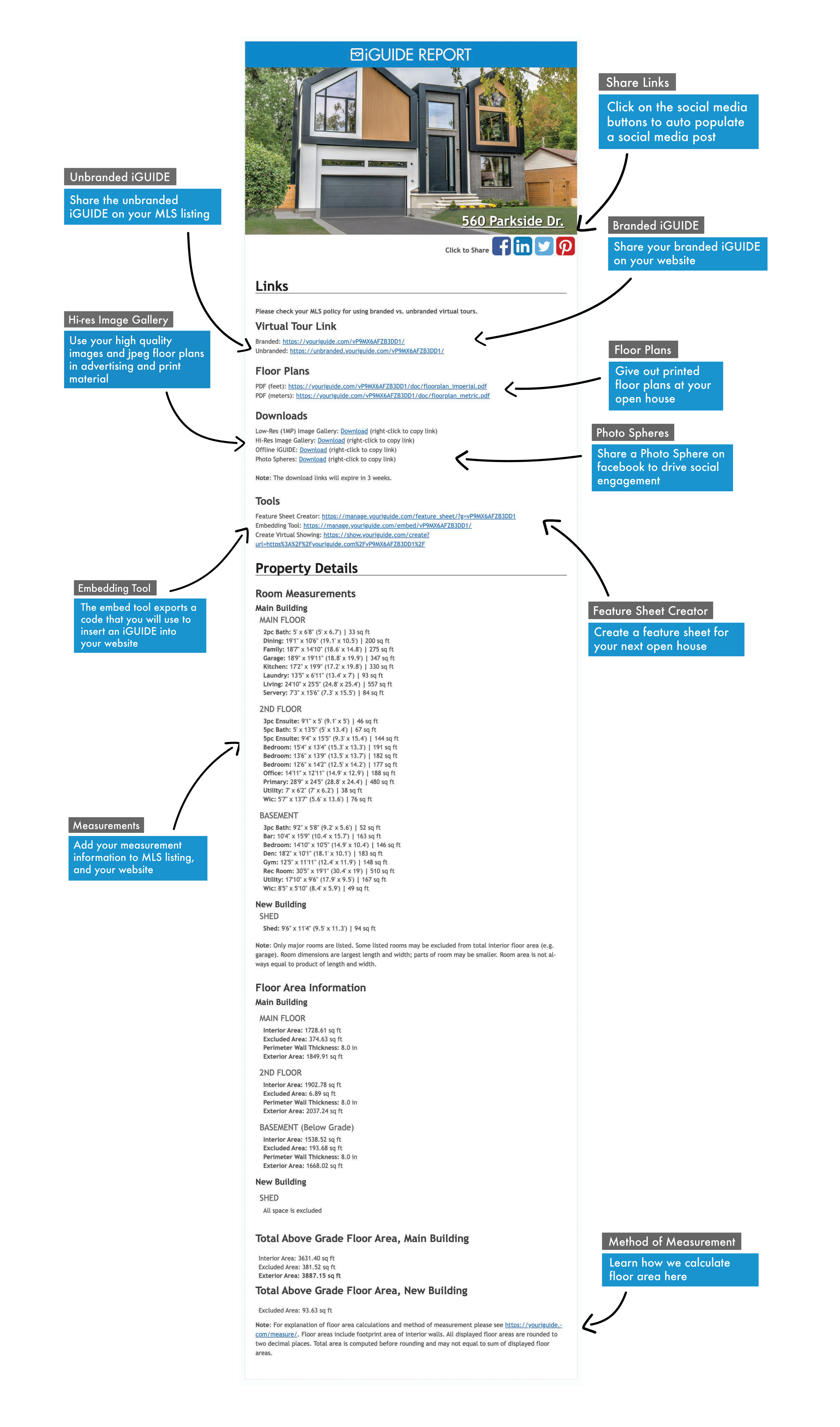 screenshot - iGUIDE Report with Descriptions
